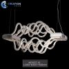 Designer Stainless Steel Decorative Art Hanging Lighting Modern Pendant Lamp