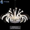Chansy New design stainless steel luxury hanging chrome color living room modern chandelier - Image 2